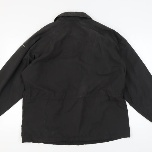Decathlon Men's XL Black Basic Jacket Lined for Winter