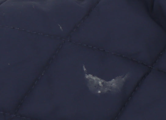 Next Boys Blue Quilted Hooded Jacket 2-3 Years