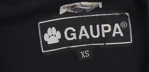 GAUPA Men's Black XS Anorak Jacket with Hood