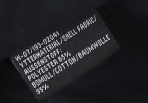 GAUPA Men's Black XS Anorak Jacket with Hood