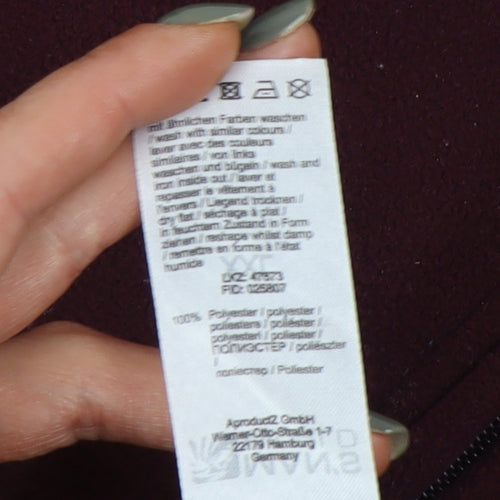 Man's World Men's Red 2XL Pullover Sweatshirt