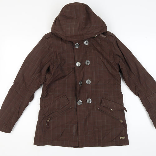 Protest Women's Brown XS Parka Jacket