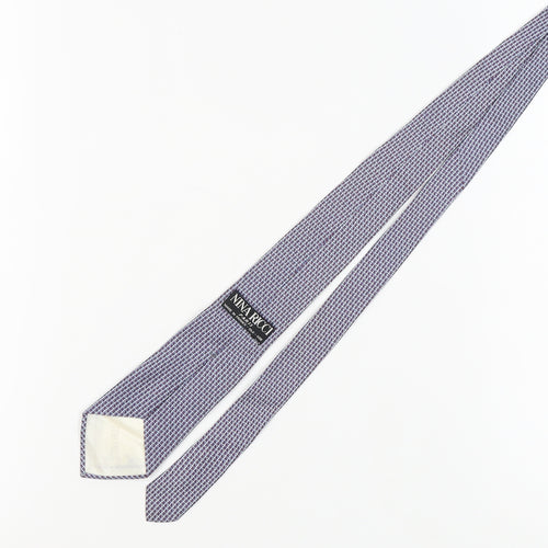 Nina Ricci Men's Multicoloured Geometric Silk Tie