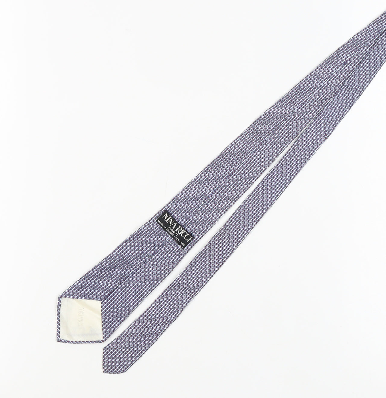 Nina Ricci Men's Multicoloured Geometric Silk Tie