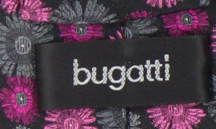 bugatti Men's Multicoloured Silk Floral Tie