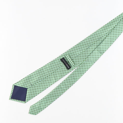 Thomas Nash Green Geometric Men's Tie - Excellent Condition