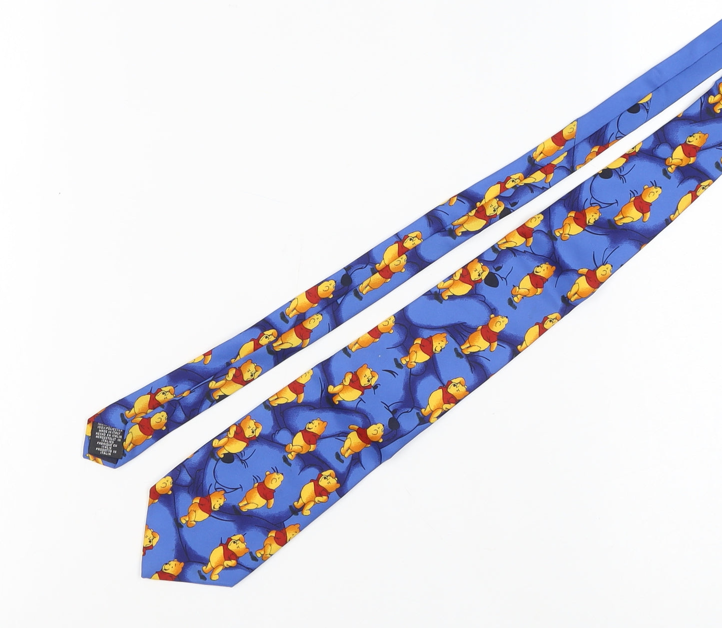 The Disney Store Men’s Blue Winnie the Pooh Tie