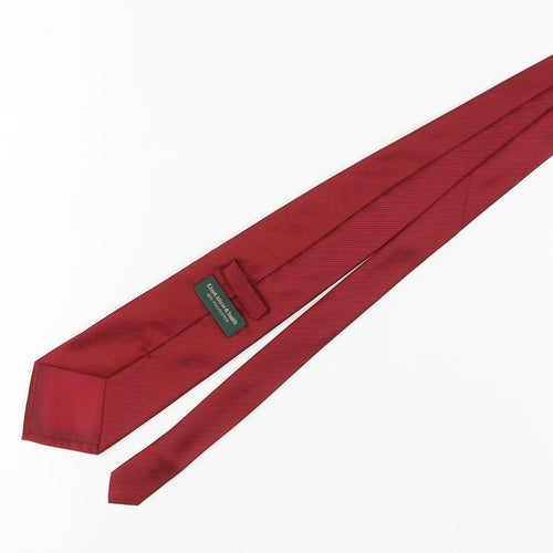Lloyd Attree & Smith Men's Red Polyester Tie