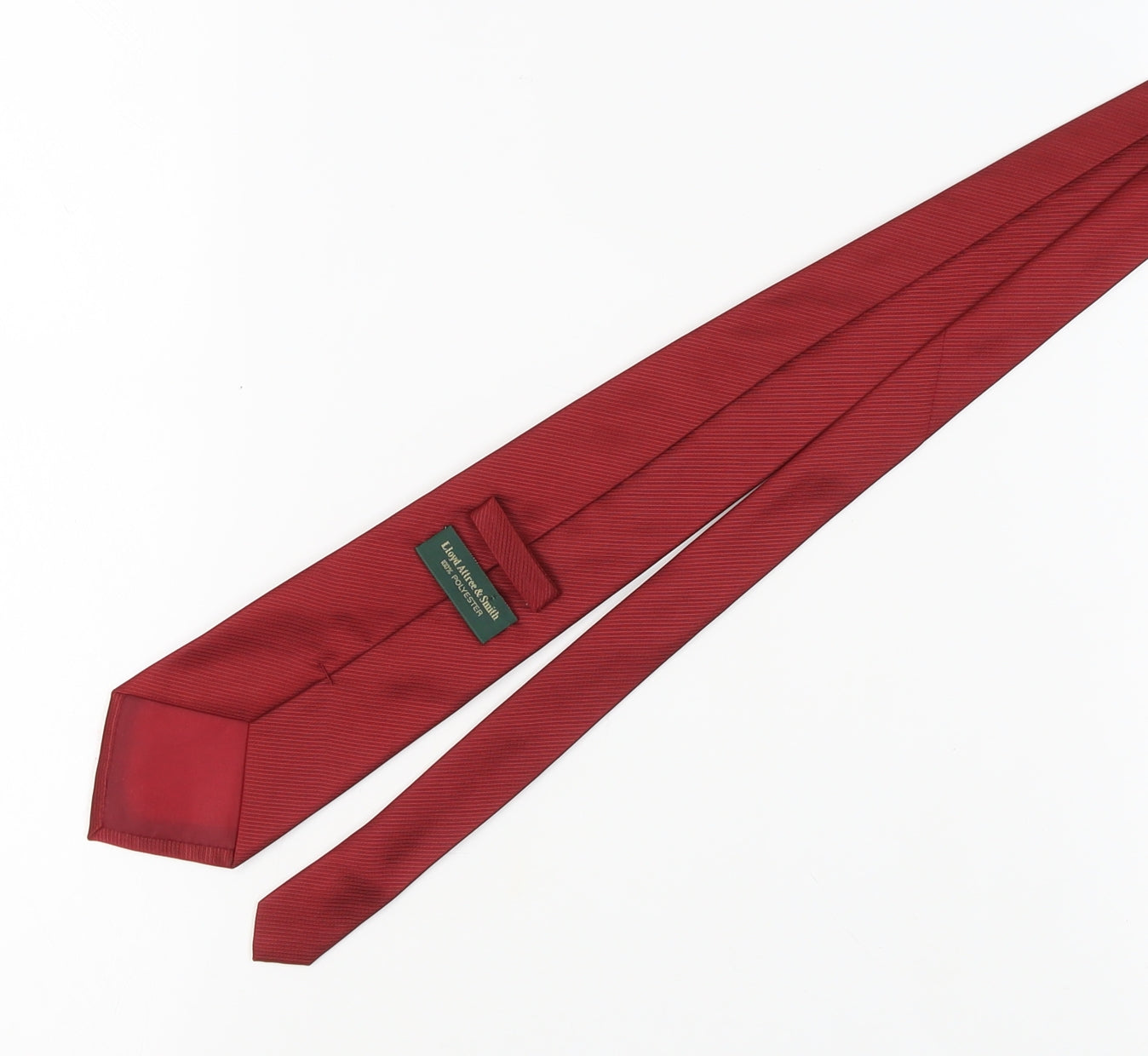 Lloyd Attree & Smith Men's Red Polyester Tie