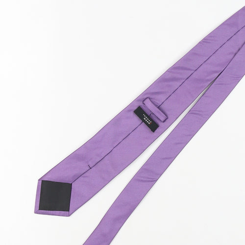 Thomas Nash Men's Purple Silk Tie