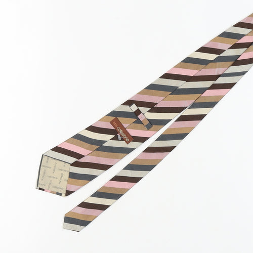 Marks and Spencer Multicoloured Striped Silk Tie