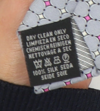 Frangi Men's Grey Silk Geometric Tie