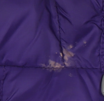 Rab Women's Purple Puffer Jacket UK 10 Hooded