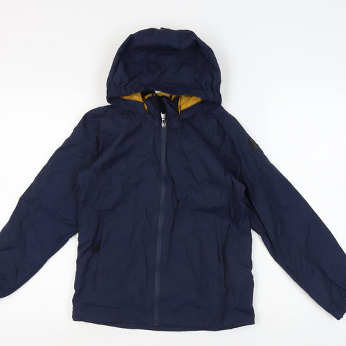 TOG24 Boys Blue Mid-Length Hooded Jacket 12-13 Years