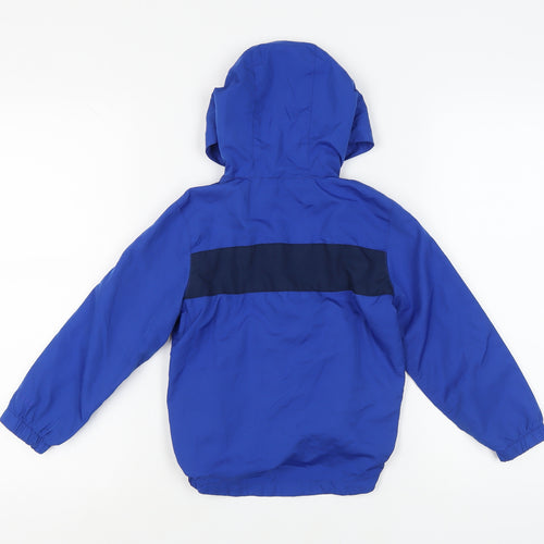 GAP Kids Blue Windbreaker Jacket for Boys, Size 4-5Y