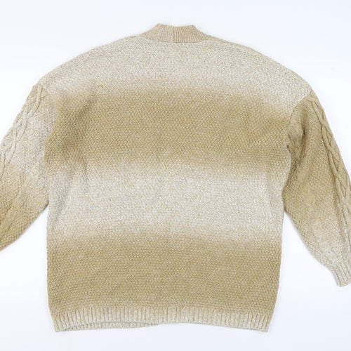 Marks and Spencer Beige Cable-Knit Cardigan L Women