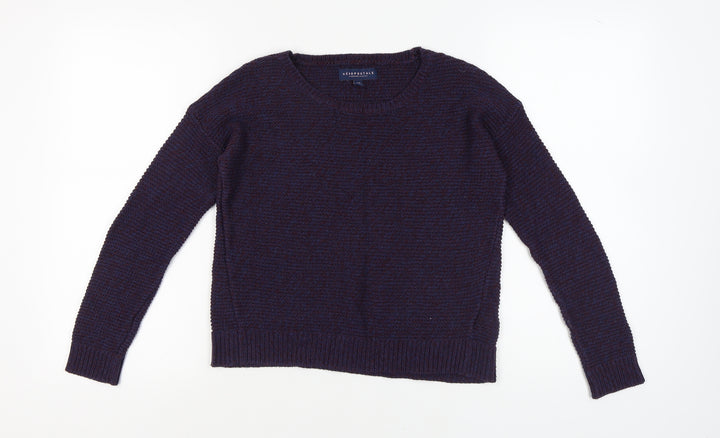 Aeropostale Women's Multicoloured Crew Neck Jumper, Size S