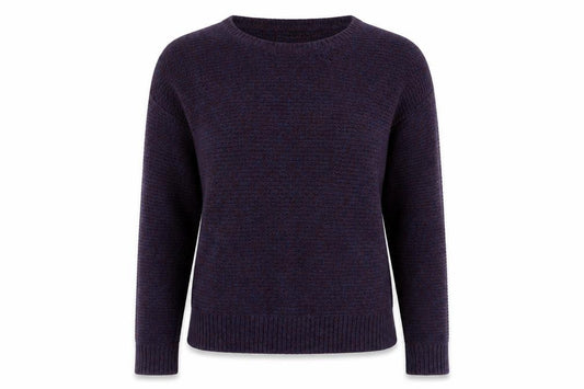 Front view of Aeropostale Women's Multicoloured Crew Neck Jumper, size S