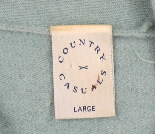 Country Casuals Women's Green Pullover Jumper L