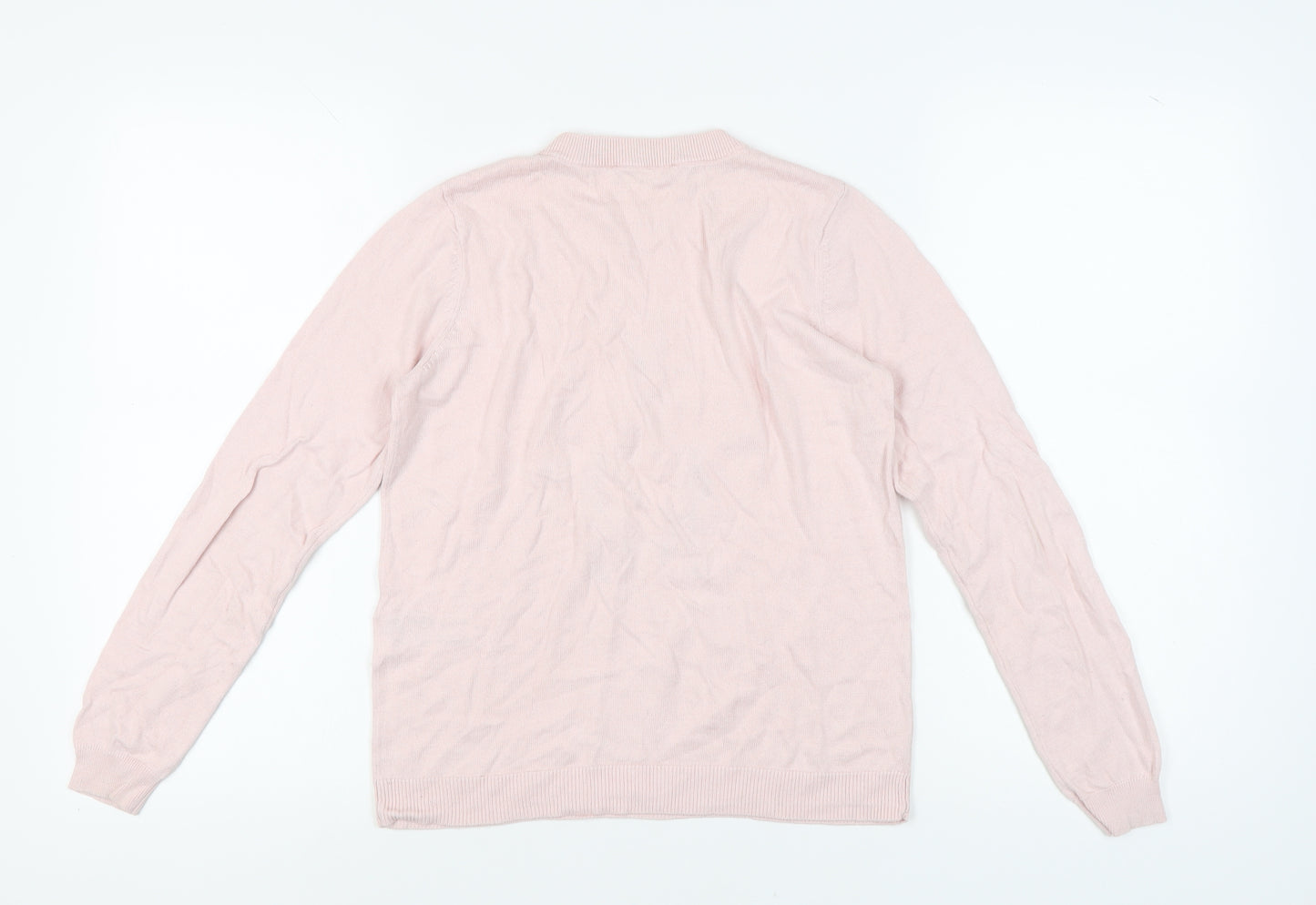 Oasis Women's Pink Flamingo Jumper, Size S, Casual Pullover