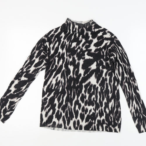 Mint Velvet Women's Multicoloured Animal Print Jumper