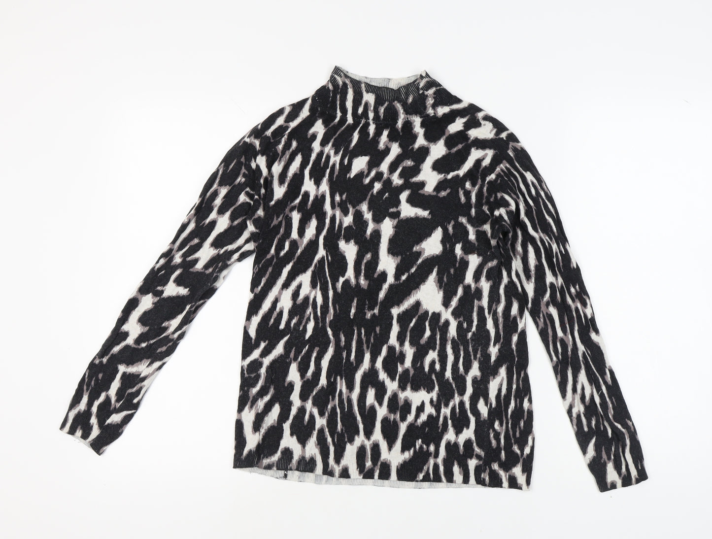 Mint Velvet Women's Multicoloured Animal Print Jumper