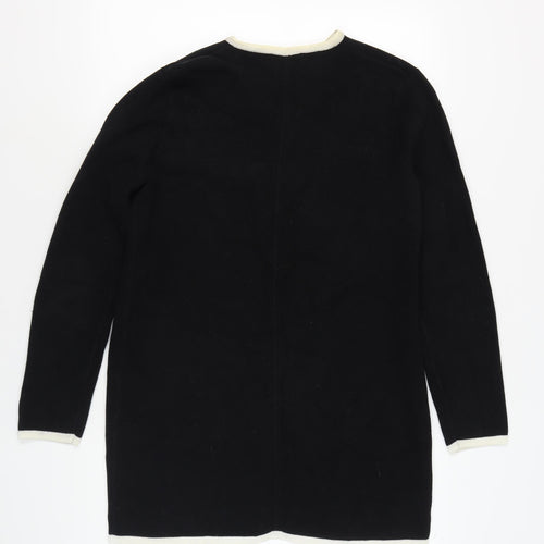 Viyella Women's Black Cardigan M 100% Cotton