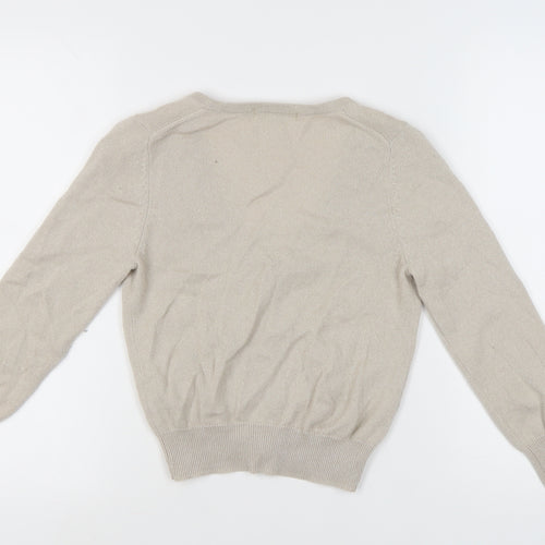 Boden Women's Beige Cardigan, Size 8, Cashmere Blend
