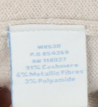 Boden Women's Beige Cardigan, Size 8, Cashmere Blend