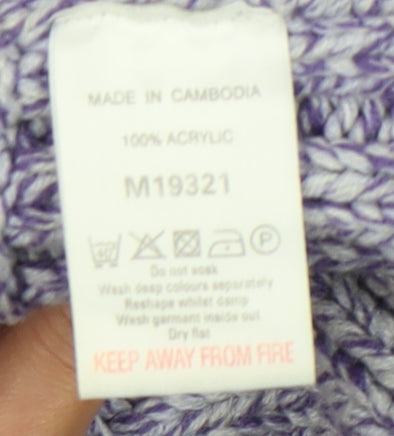 Next Women's Purple Roll Neck Pullover Jumper Size 16