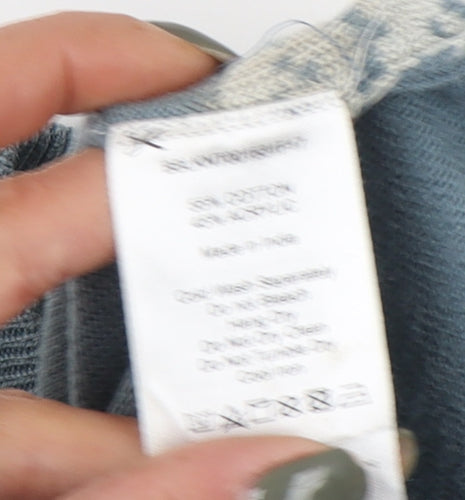 Brakeburn Women's Blue Fair Isle Cardigan Size 16