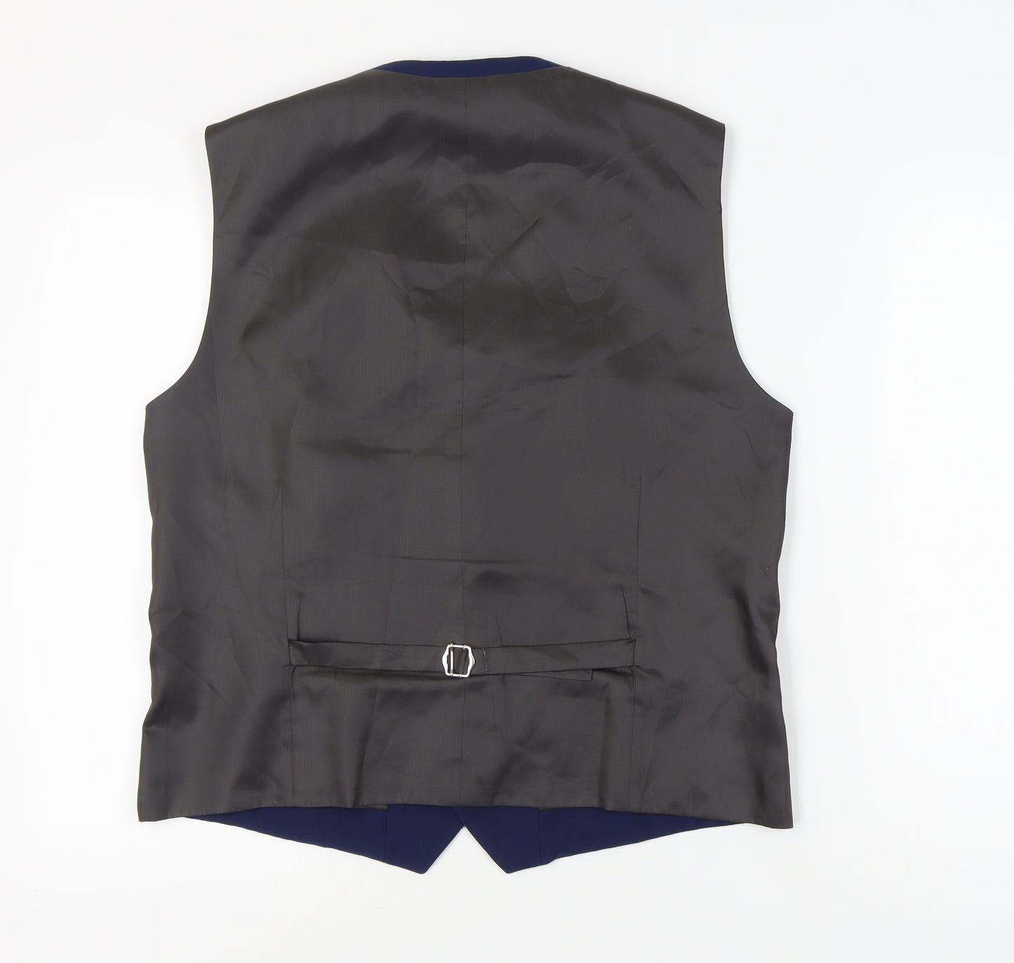 Next Men's Blue Suit Waistcoat, Size 42R Formal Style