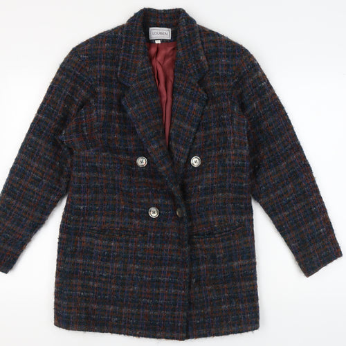 Louben Women's Multicoloured Wool Blazer Size 5