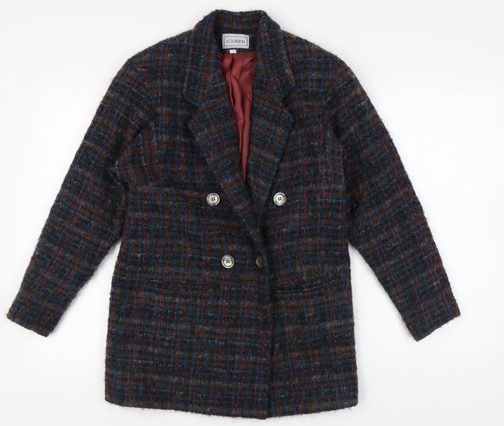 Louben Women's Multicoloured Wool Blazer Size 5