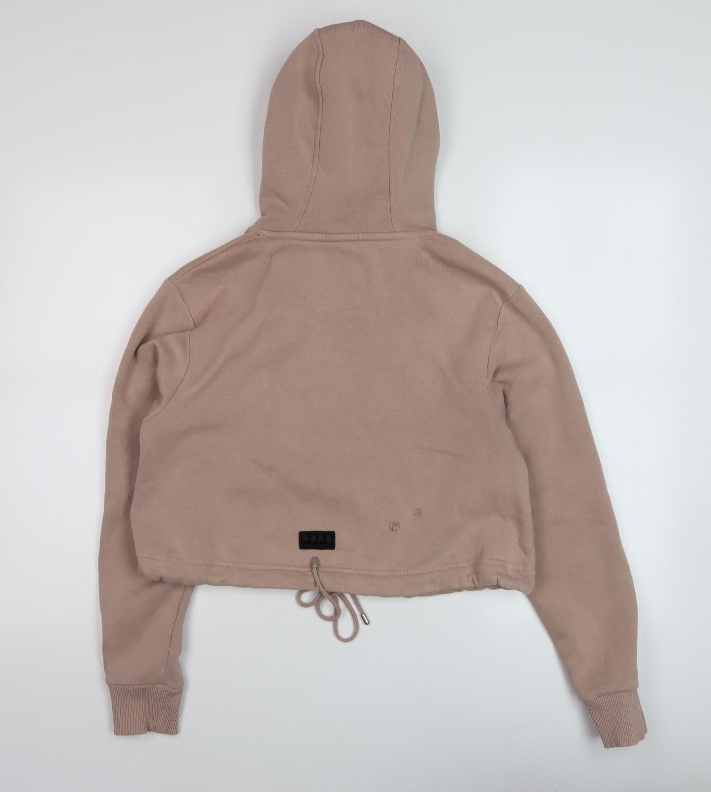 SDNY Women's Brown Hoodie UK 10, Casual Hooded Sweatshirt