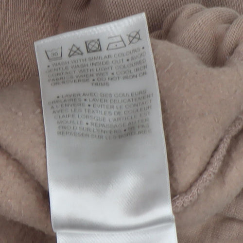 SDNY Women's Brown Hoodie UK 10, Casual Hooded Sweatshirt