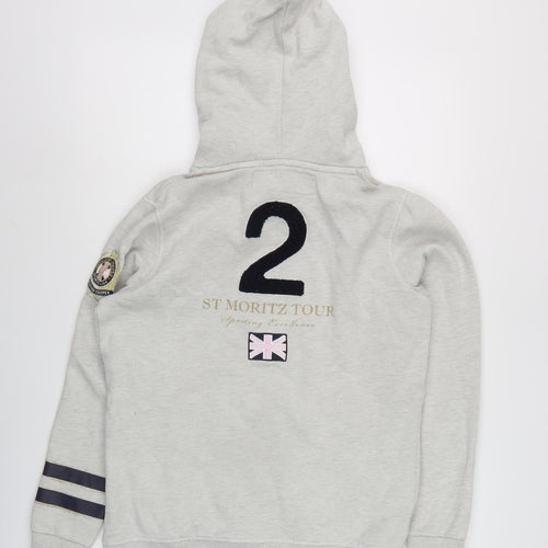 Holland Cooper Women's Grey Pullover Hoodie M