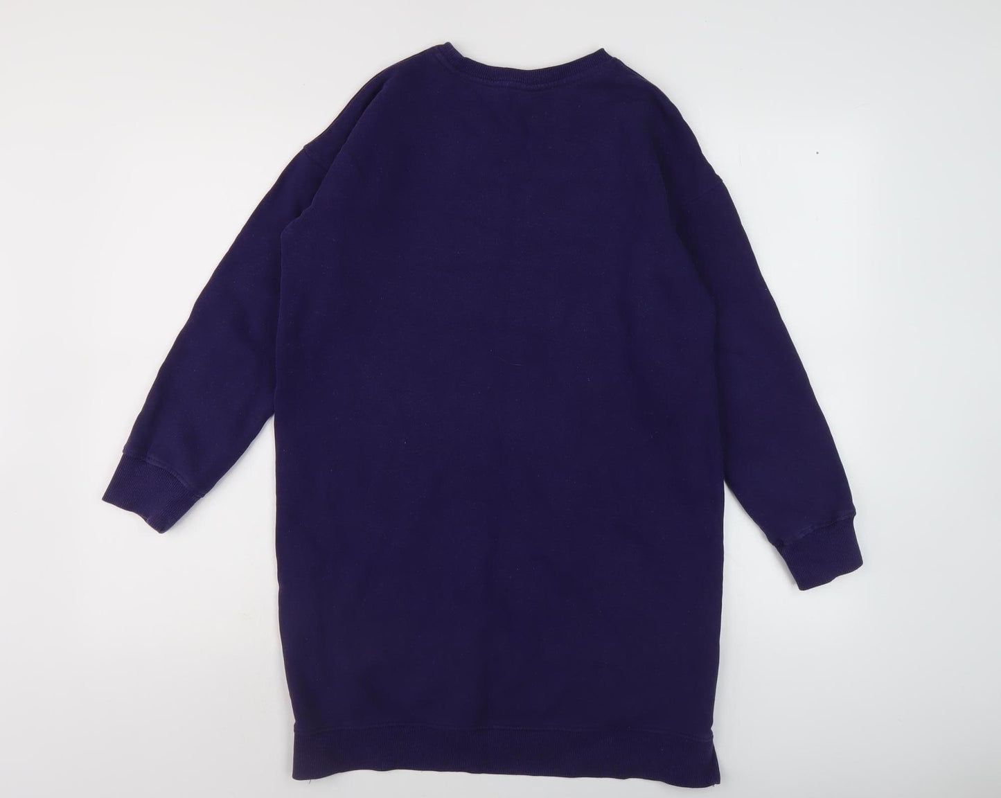 Next Girls Purple Sequin Sweatshirt, 13 Years, Shine Print