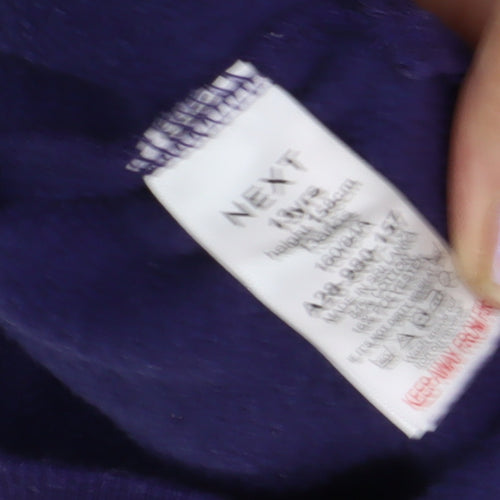 Next Girls Purple Sequin Sweatshirt, 13 Years, Shine Print