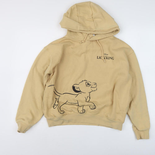 Disney Women's Beige Lion King Hoodie 2XS - Casual & Fun