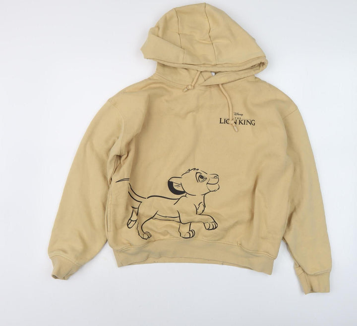 Disney Women's Beige Lion King Hoodie 2XS - Casual & Fun