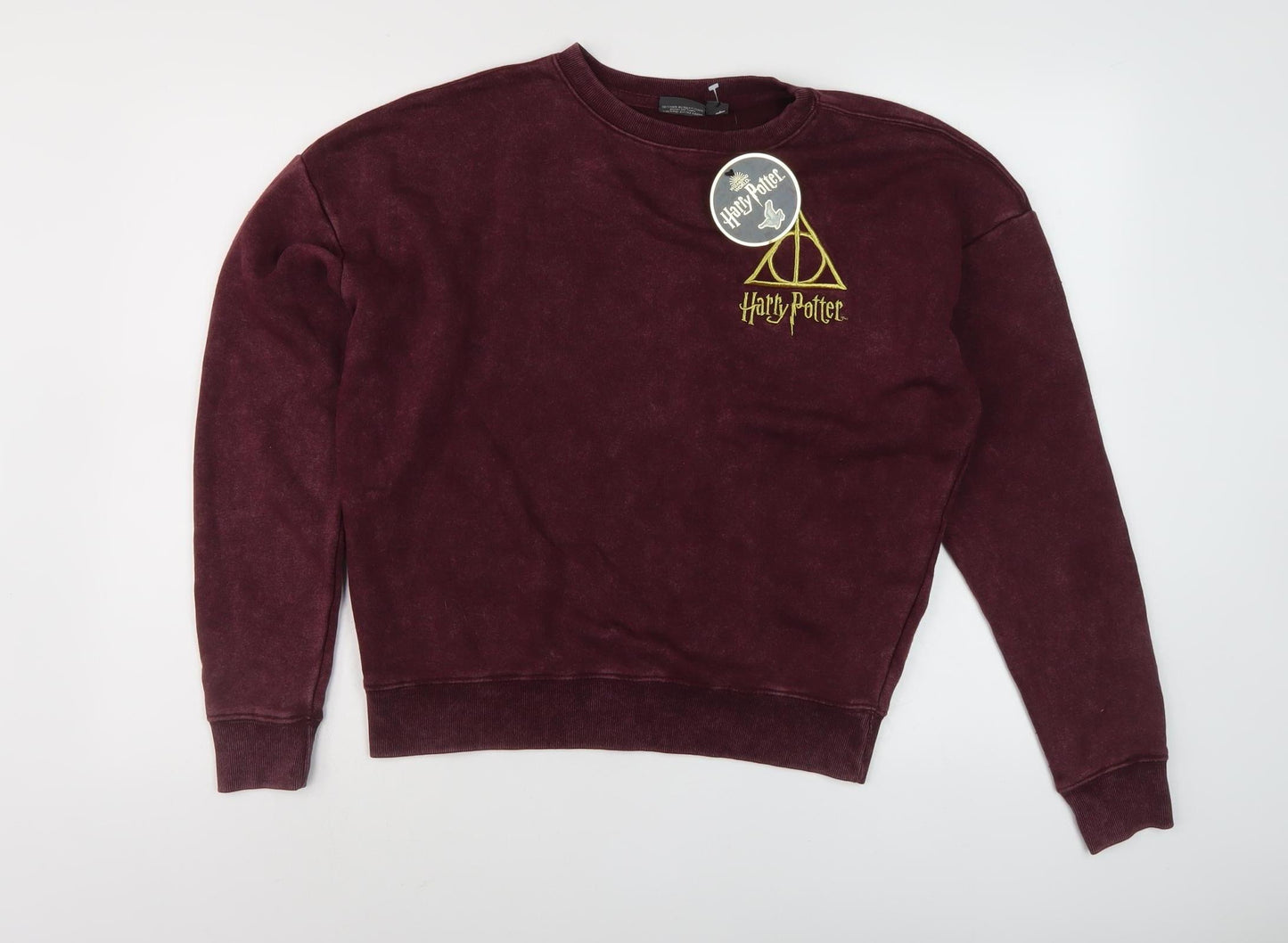 Harry Potter Red Sweatshirt Unisex Adult 10/12 Pullover