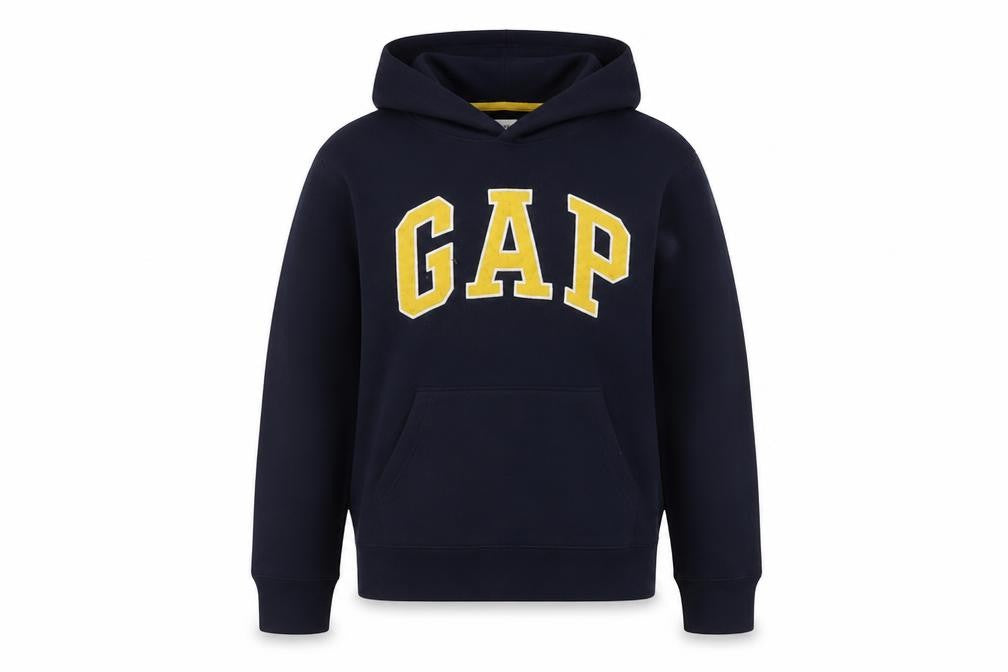 GAP Boys Black Hoodie XL 12 Years Pullover Casual Winter Wear
