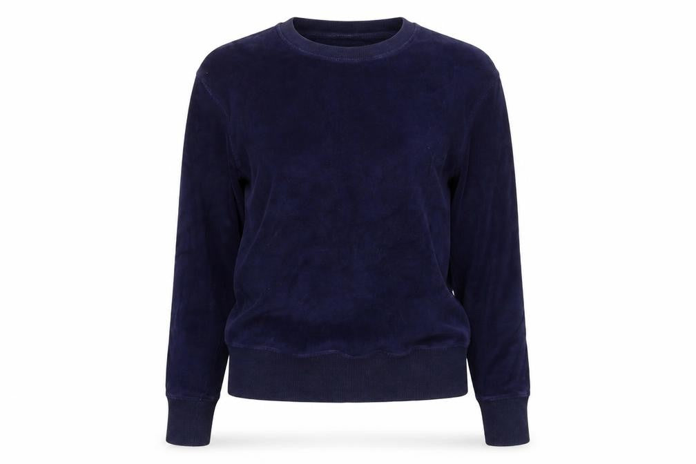 Front view of & Other Stories Women’s Blue Pullover Sweatshirt S
