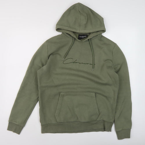 Closure London Unisex Green M Pullover Hoodie