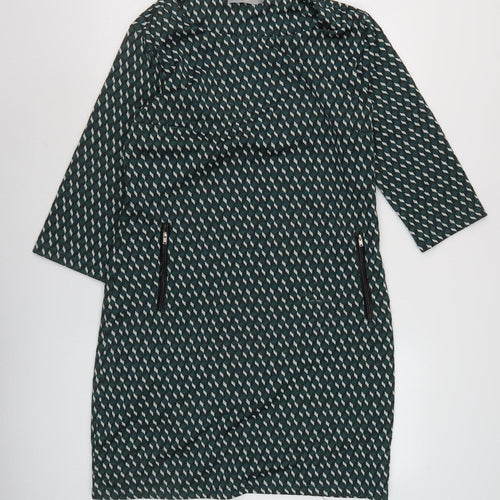 Fransa Women's Multicoloured Shift Dress Size 12