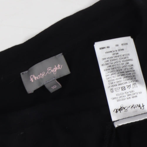 Phase Eight Black 10 Women's Top 3/4 Sleeve