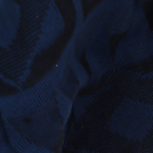 Generra Collection Men's Blue Geometric Pullover L