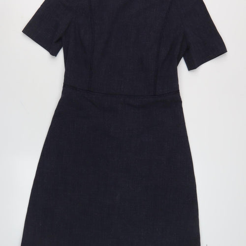 Next Women's Black Sheath Dress Size 8