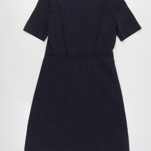 Next Women's Black Sheath Dress Size 8